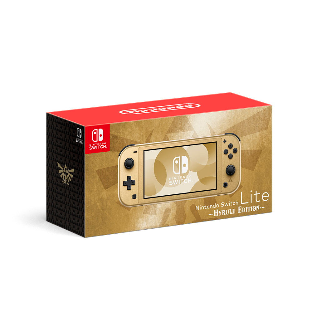 【中古即納】[本体][Switch]Nintendo Switch Lite(ニンテンドースイッチライト)  ハイラルエディション(HDH-S-DAZAA)(20240926)