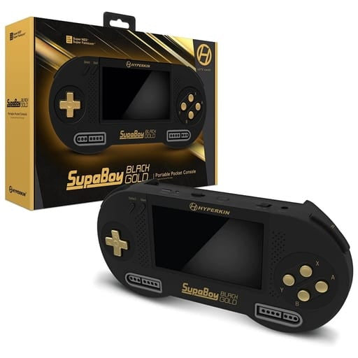 中古即納】[SFC](本体) SupaBoy(スパボーイ) Black Gold SFC互換機