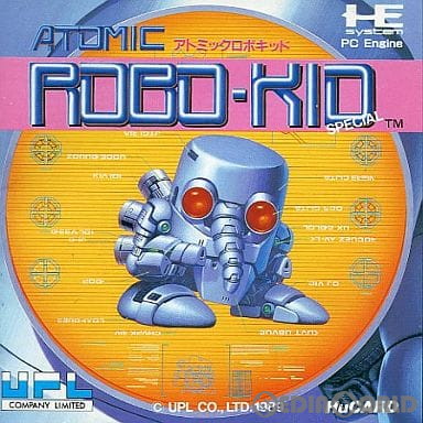 【中古即納】[お得品][箱説明書なし][PCE]ATOMIC ROBO-KID  SPECIAL(アトミックロボキッドスペシャル)(Huカード)(19900119)