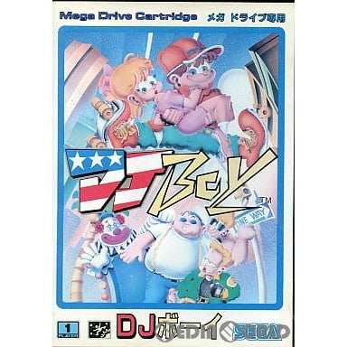 【中古即納】[箱説明書なし][MD]DJ BOY(DJボーイ)(ROMカートリッジ/ロムカセット)(19900519)