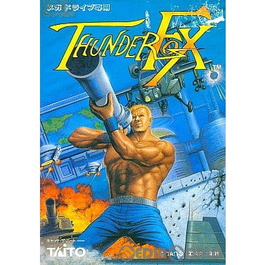 TAITO - メガドライブ ソフト THUNDER FOX(サンダーフォックス)(ROMカートリッジ/ロムカセット) タイトー メガドライブ ソフト THUNDER FOX(サンダーフォックス)(ROM