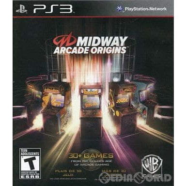 中古即納】[お得品][表紙説明書なし][PS3]MIDWAY ARCADE ORIGINS(ミッドウェイ アーケード オリジンズ)  北米版(BLUS-31083L)