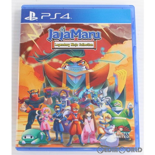 中古即納】[PS4]JaJaMaru: Legendary Ninja Collection(忍者じゃじゃ丸 レジェンダリー 忍者コレクション)  EU版 STRICTLY LIMITED版(限定版)