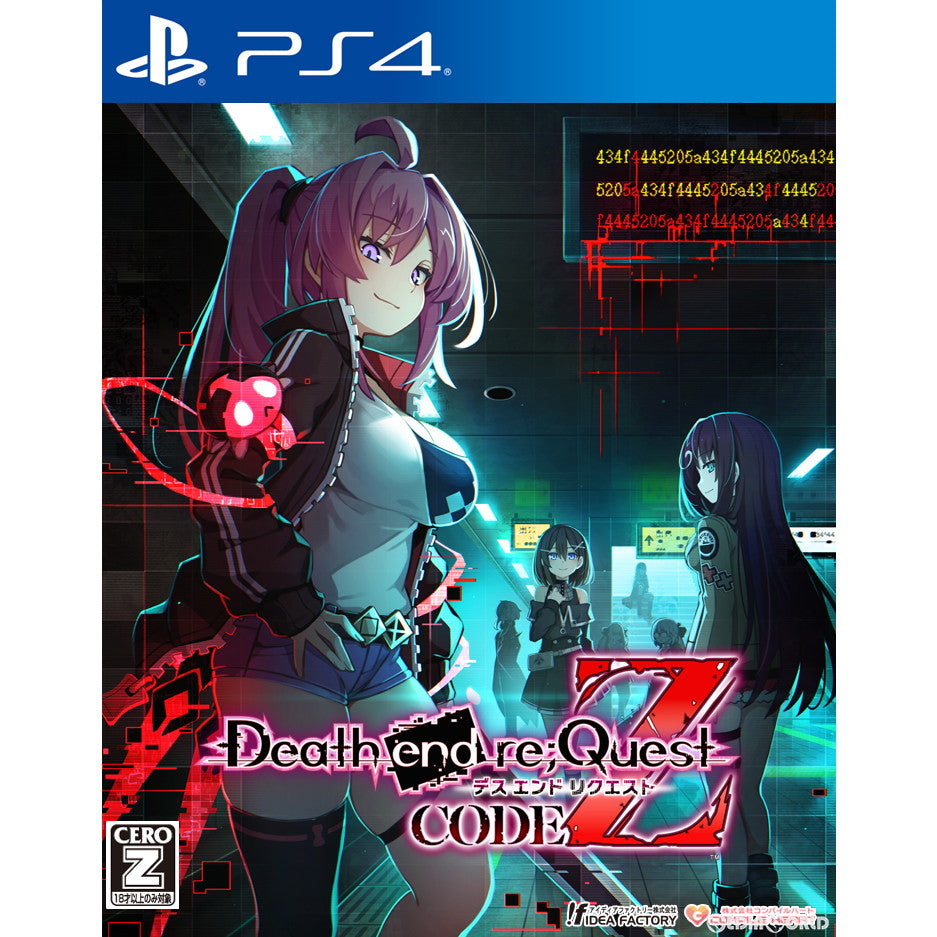 【予約前日出荷】[PS4]初回特典付(推しを血まみれスタンプ) Death end re;Quest Code Z(デス エンド リクエスト コード ゼット) 通常版(20240919)