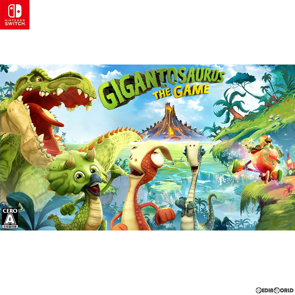 新品即納】[Switch]ギガントサウルス ザ・ゲーム(Gigantosaurus The
