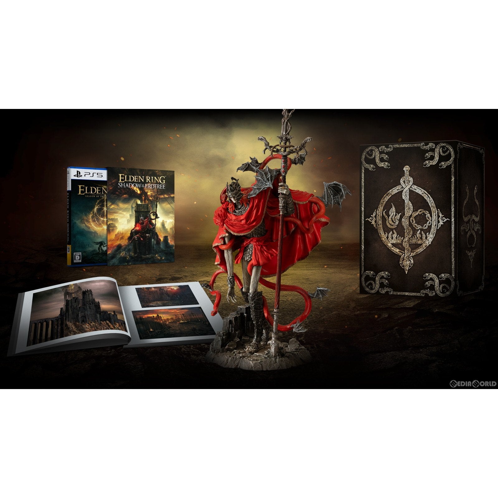 【予約前日出荷】[PS5]数量限定特典付 ELDEN RING SHADOW OF THE ERDTREE EDITION(エルデンリング シャドウ  オブ ジ エルドツリー エディション) コレクターズエディション(限定版)(ゲームディスク版)(20240621)