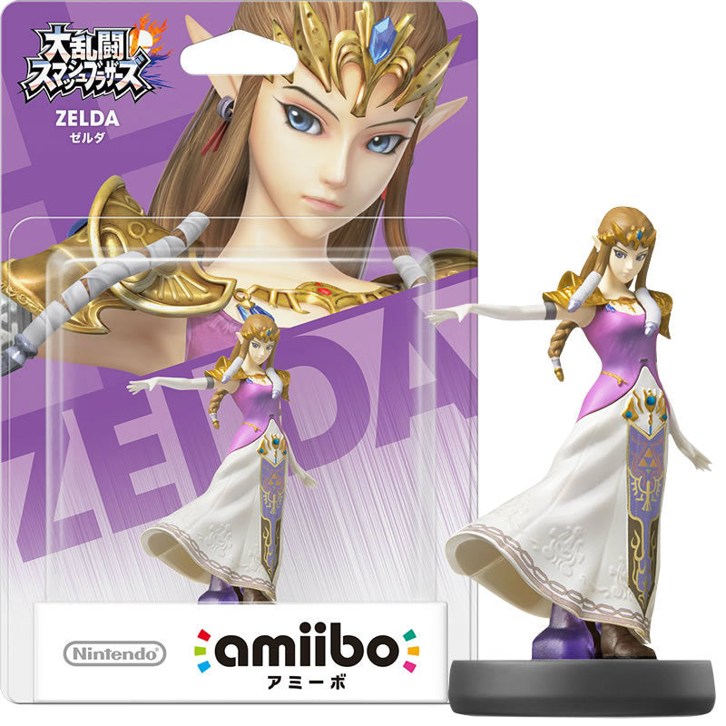 中古即納】[ACC][Switch]amiibo(アミーボ) ゼルダ(大乱闘スマッシュ