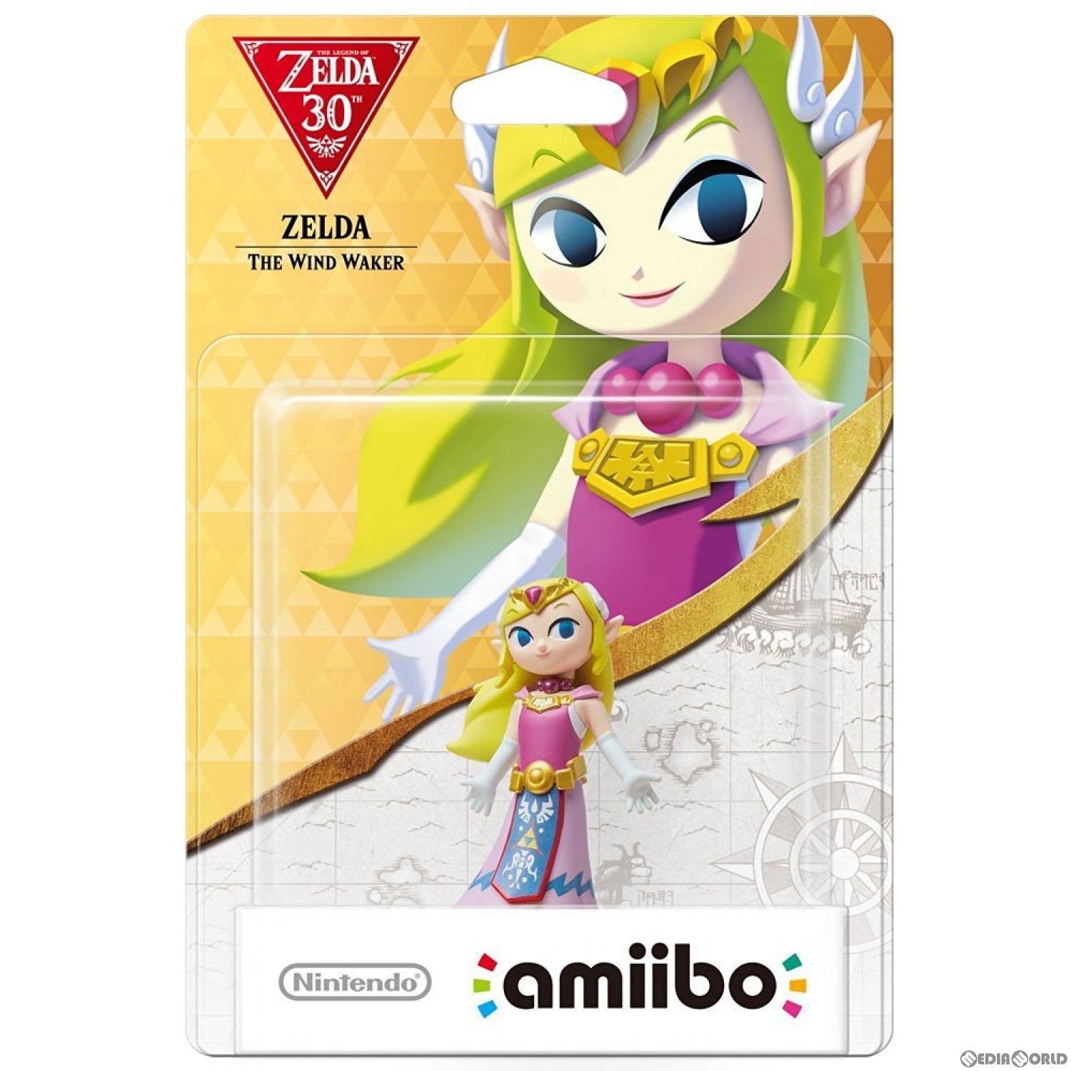 新品即納】[ACC][Switch]amiibo(アミーボ) ゼルダ【風のタクト】(ゼルダの伝説シリーズ) 任天堂(NVL-C-ABAJ)