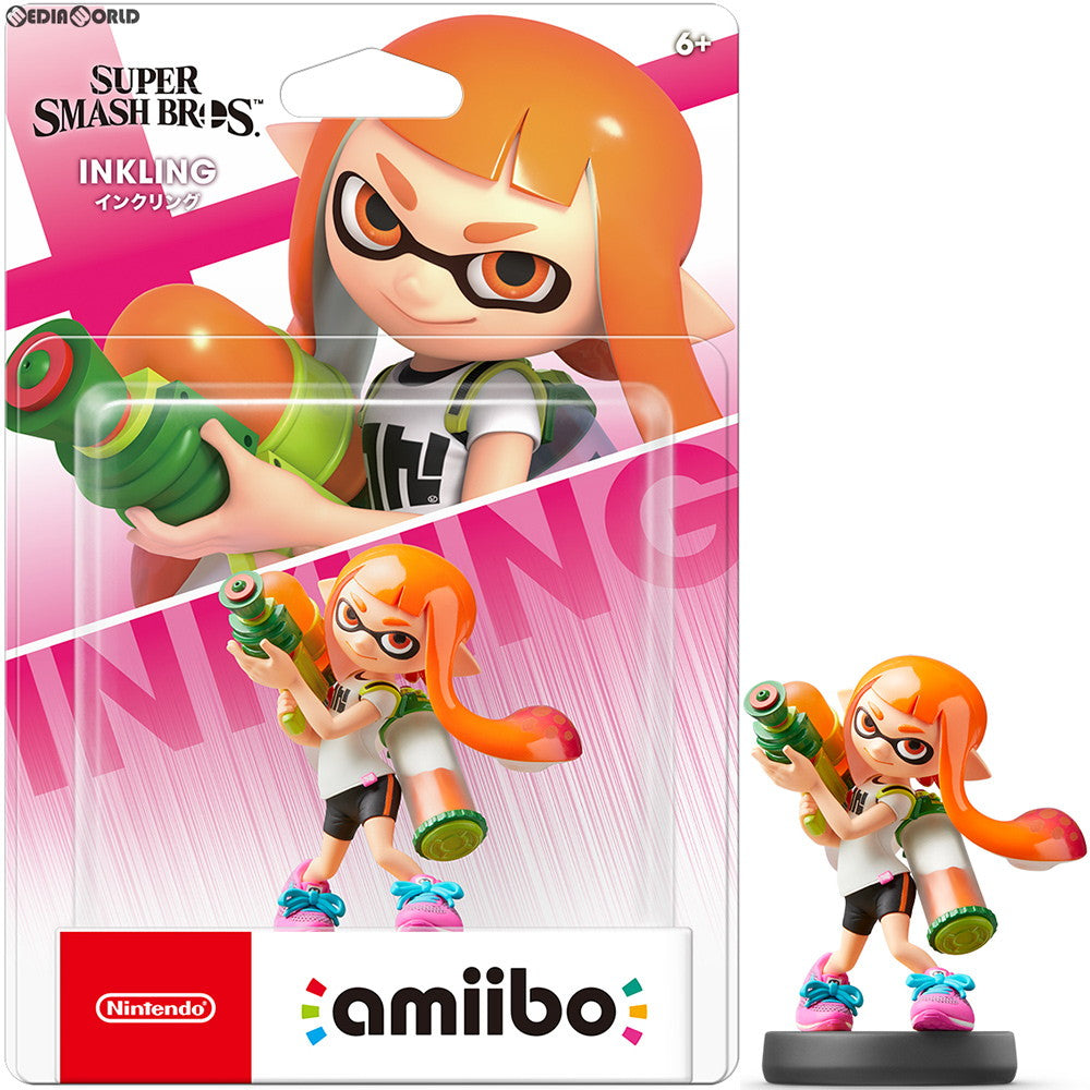 【新品即納】[ACC][Switch]amiibo(アミーボ) インクリング(大乱闘スマッシュブラザーズシリーズ)  任天堂(NVL-C-AACZ)(20181207)