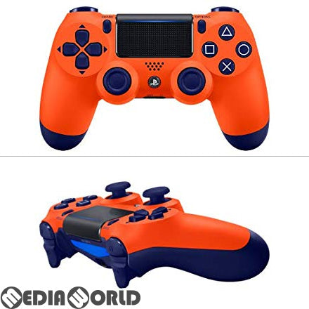PlayStation4 - PS4 デュアルショック4 サンセットオレンジ 中古即納】[ACC][PS4]ゲオ限定 ワイヤレスコントローラー