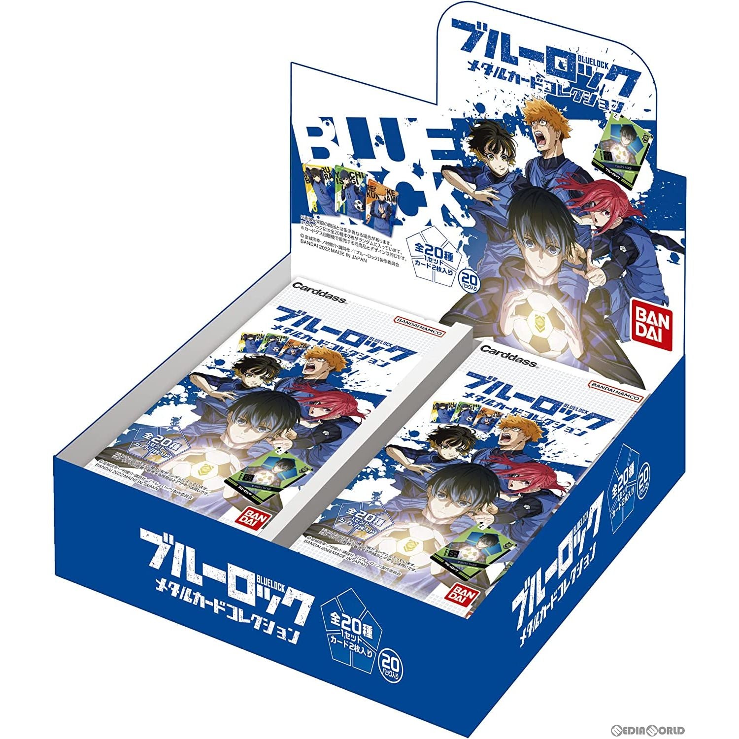 新品】[TCG](BOX)ブルーロック メタルカードコレクション(パック)(20