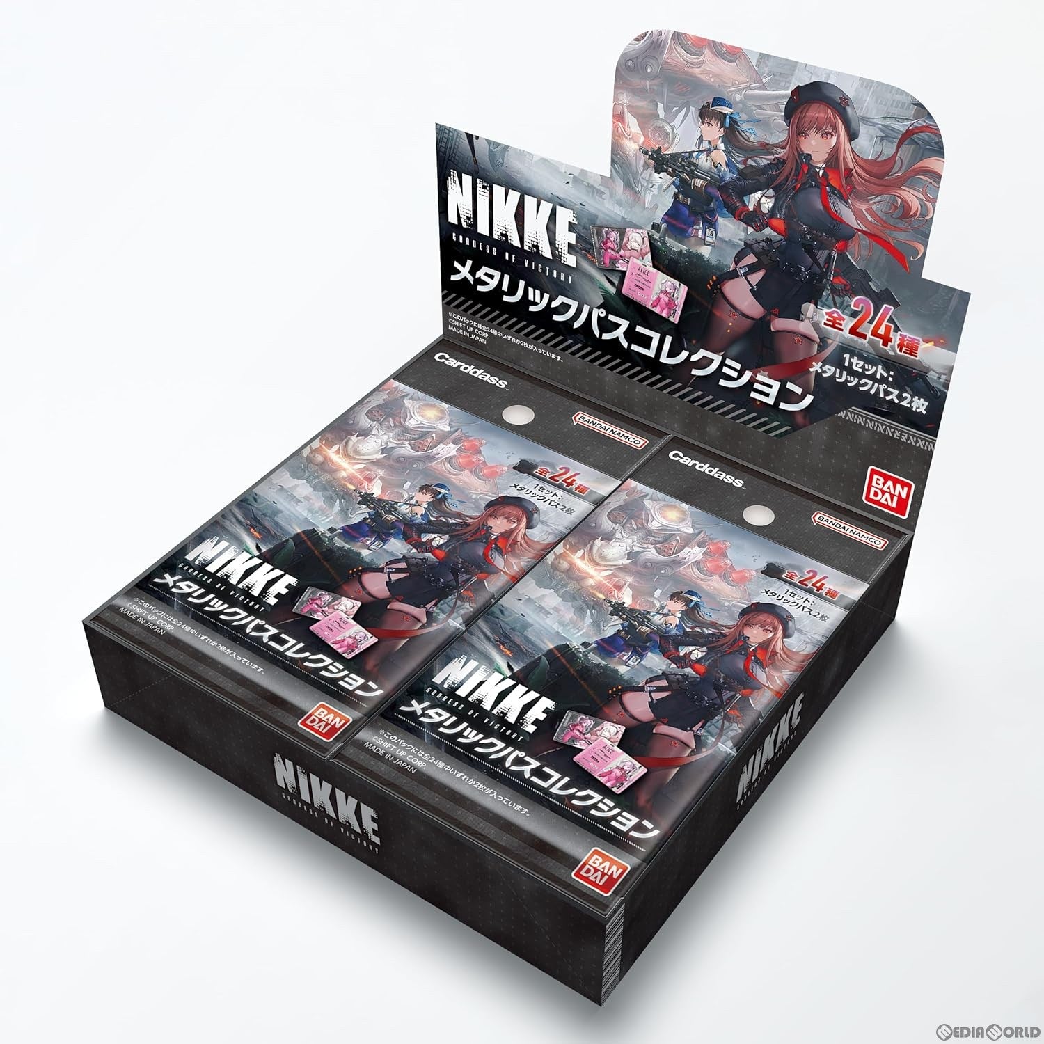 【新品即納】[カートン][TCG]勝利の女神:NIKKE(ニケ) メタリックパスコレクション(12BOX)(20230929)