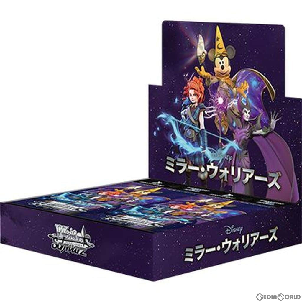 【予約前日出荷】[BOX][TCG]初回版 ヴァイスシュヴァルツ ブースターパック Disney(ディズニー)  ミラー・ウォリアーズ(12パック)(20240524)