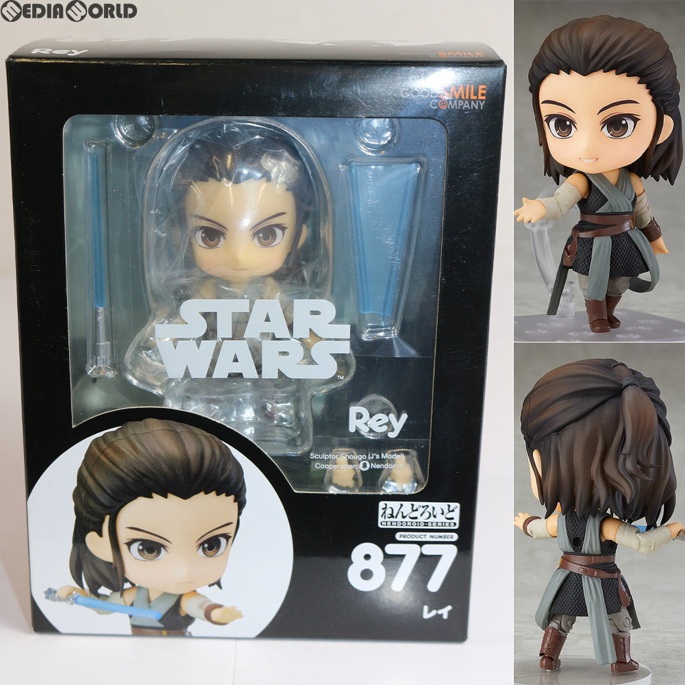 中古即納】[FIG]ねんどろいど 877 レイ STAR WARS(スター・ウォーズ 