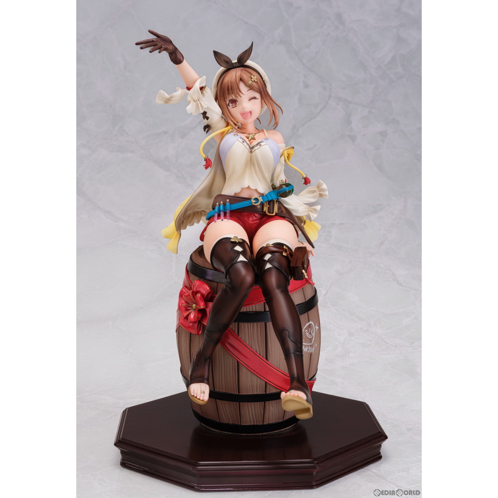 【新品即納】[FIG]ライザ 「アトリエ」シリーズ25周年記念ver. 通常版 ライザのアトリエ 常闇の女王と秘密の隠れ家 1/7 完成品  フィギュア(AMIF-AT-002) あみあみ(20240930)