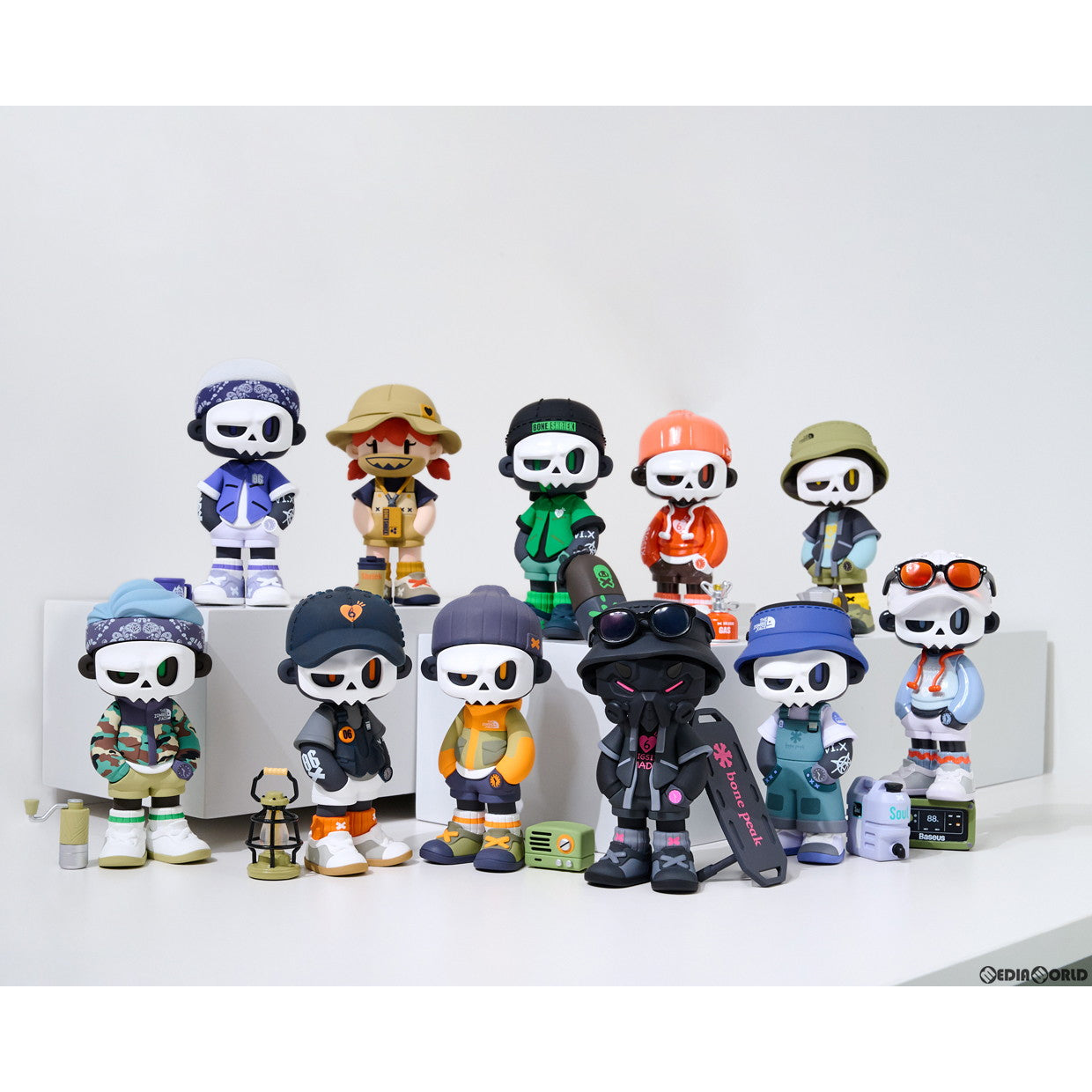 【新品即納】[BOX][FIG]MR.BONE(ミスターボーン) キャンプシリーズ トレーディングフィギュア(9個) MY OWN  CULTURE(20230630)