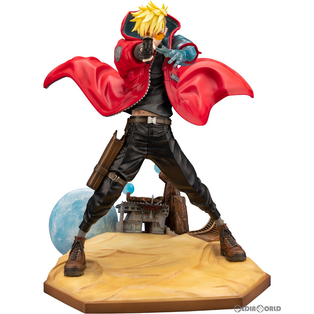 【新品即納】[FIG] ARTFX J ヴァッシュ・ザ・スタンピード TRIGUN STAMPEDE(トライガン・スタンピード) Ver. 1/8  完成品 フィギュア(PV099) コトブキヤ(20231221)