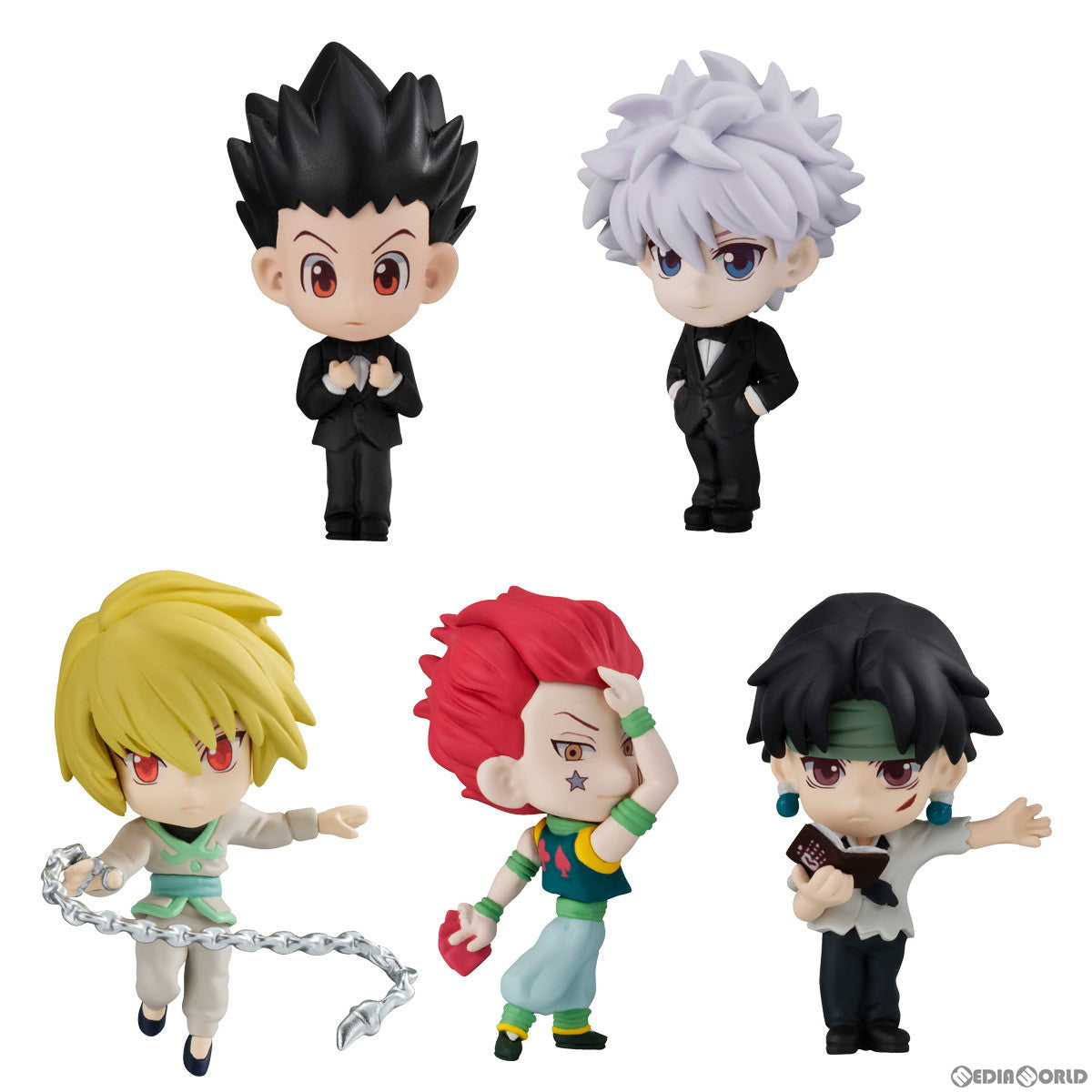 新品即納】[FIG](食玩)HUNTER×HUNTER(ハンター×ハンター) ADVERGE MOTION(アドバージモーション) 2 セット  フィギュア バンダイ