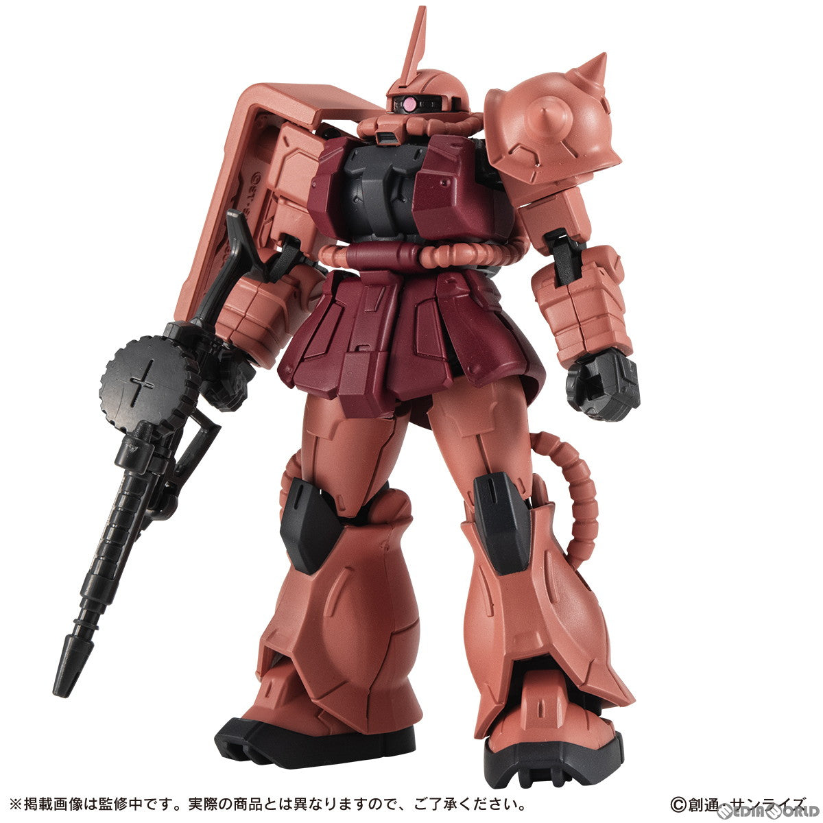 新品即納】[FIG](BOX)機動戦士ガンダム CAPSULE ACTION シャア専用ザク 可動フィギュア(4個) バンダイ