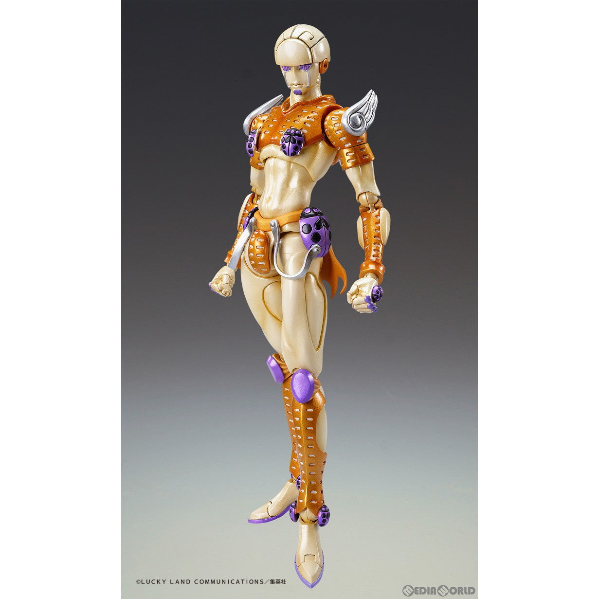 新品即納】[FIG](再々販)超像可動 G・E(ゴールド・エクスペリエンス) ジョジョの奇妙な冒険 第5部 完成品 可動フィギュア  メディコス・エンタテインメント