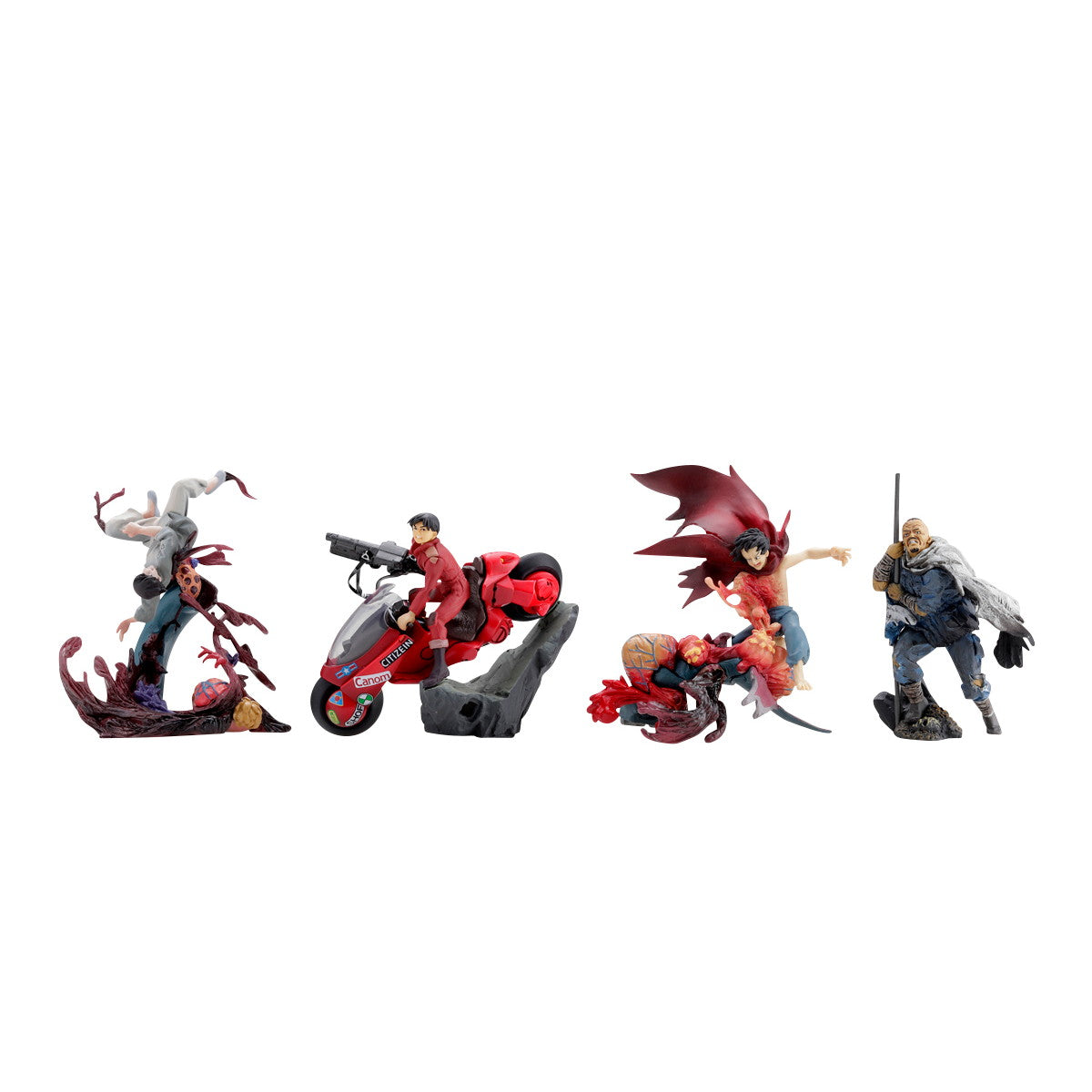 アキラAKIRA 海洋堂miniQミニフィギュアシリーズ PART.1「金田」6個