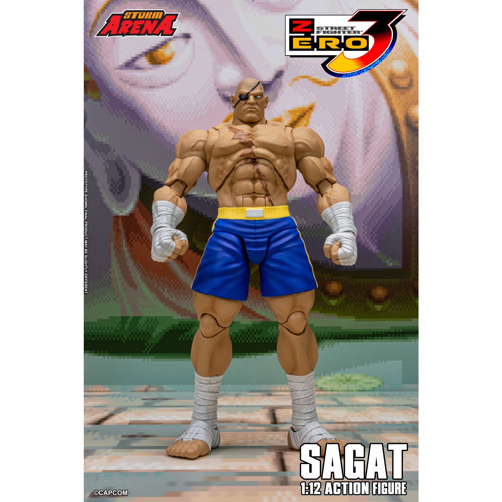 [G5165]未開封　ストリートファイター　アクションフィギュア　サガット 未開封？【S.H.Figuarts サガット】ストリートファイター