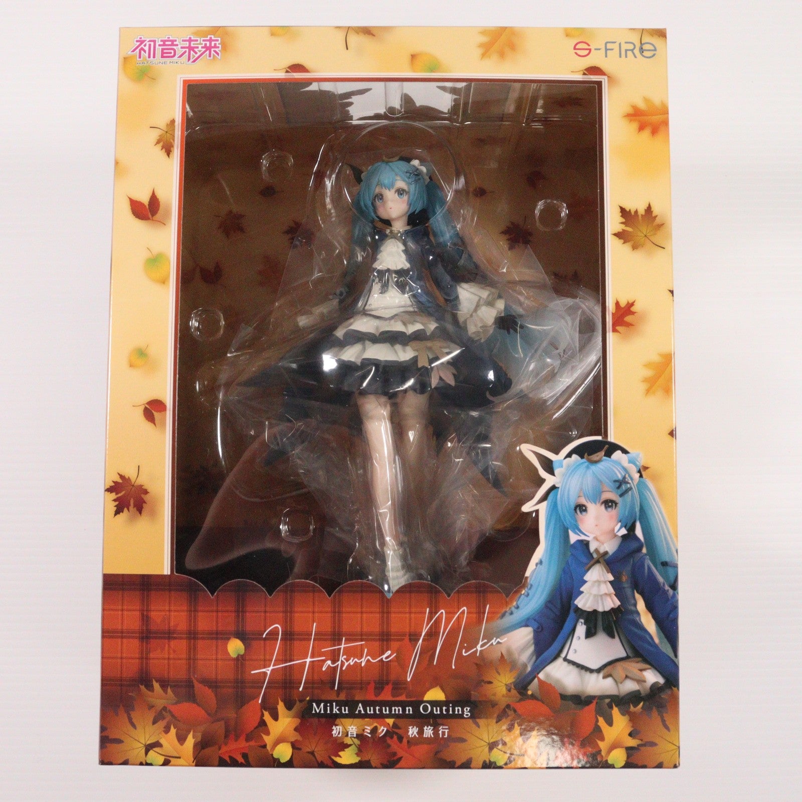 AmiAmi - 初音ミク 秋旅行 キャラクター・ボーカル・シリーズ01 初音ミク 完成品 フィギュア あみあみ&一部店舗限定 S-FIRE(エスファイア)/セガ 中古即納】[FIG]初音ミク 秋旅行 キャラクター・ボーカル