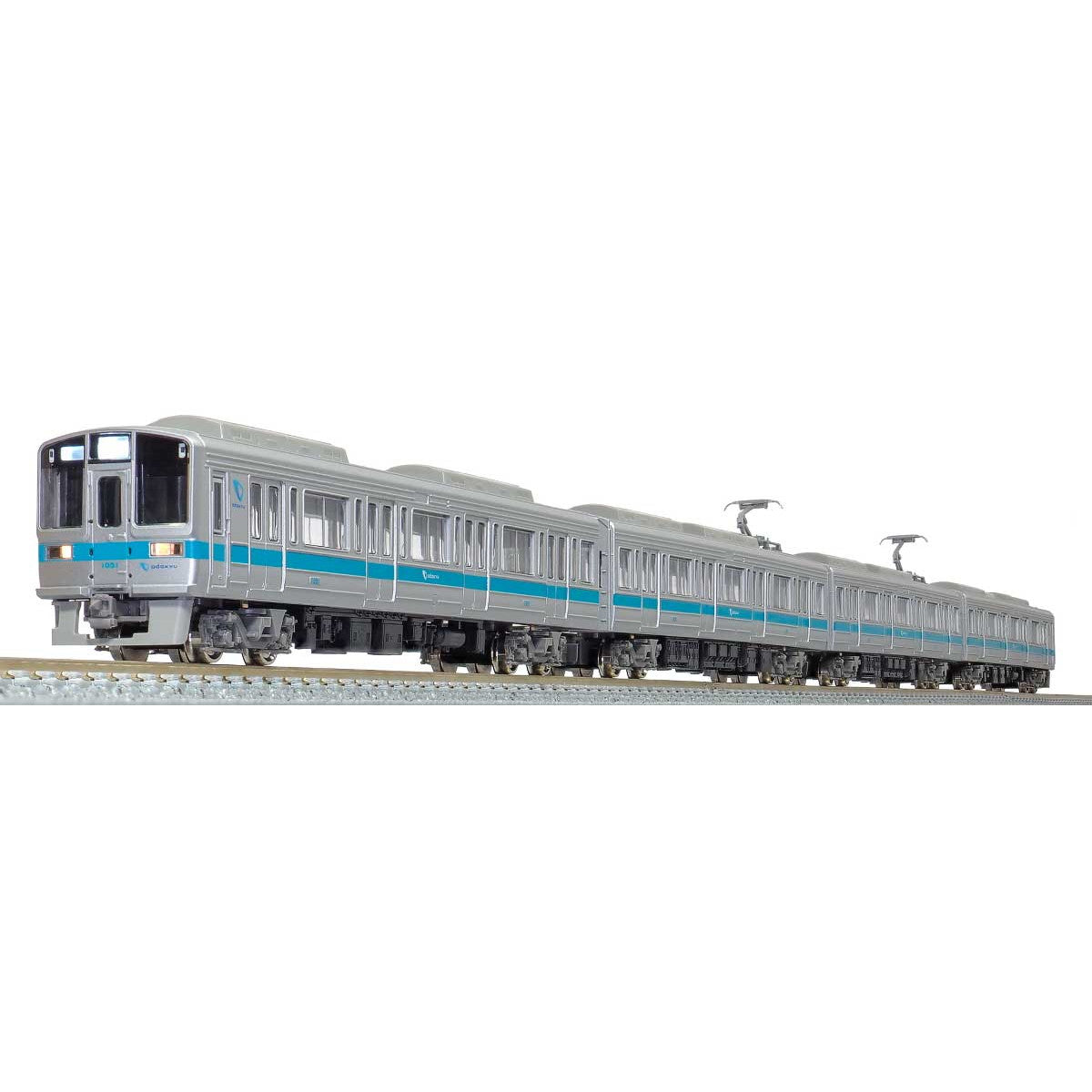 新品即納】[RWM]31610 小田急1000形(1051編成・行先点灯・ブランドマーク付き)基本4両編成セット(動力付き) Nゲージ 鉄道模型  GREENMAX(グリーンマックス)