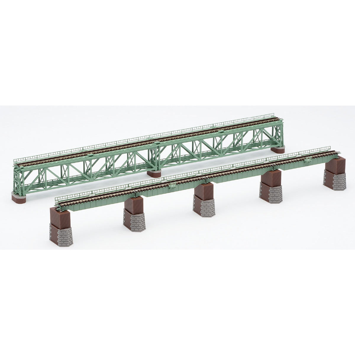 【新品】【お取り寄せ】[RWM]3270 Fine Track 上路式鉄橋セット(緑) Nゲージ 鉄道模型 TOMIX(トミックス)(20221029)