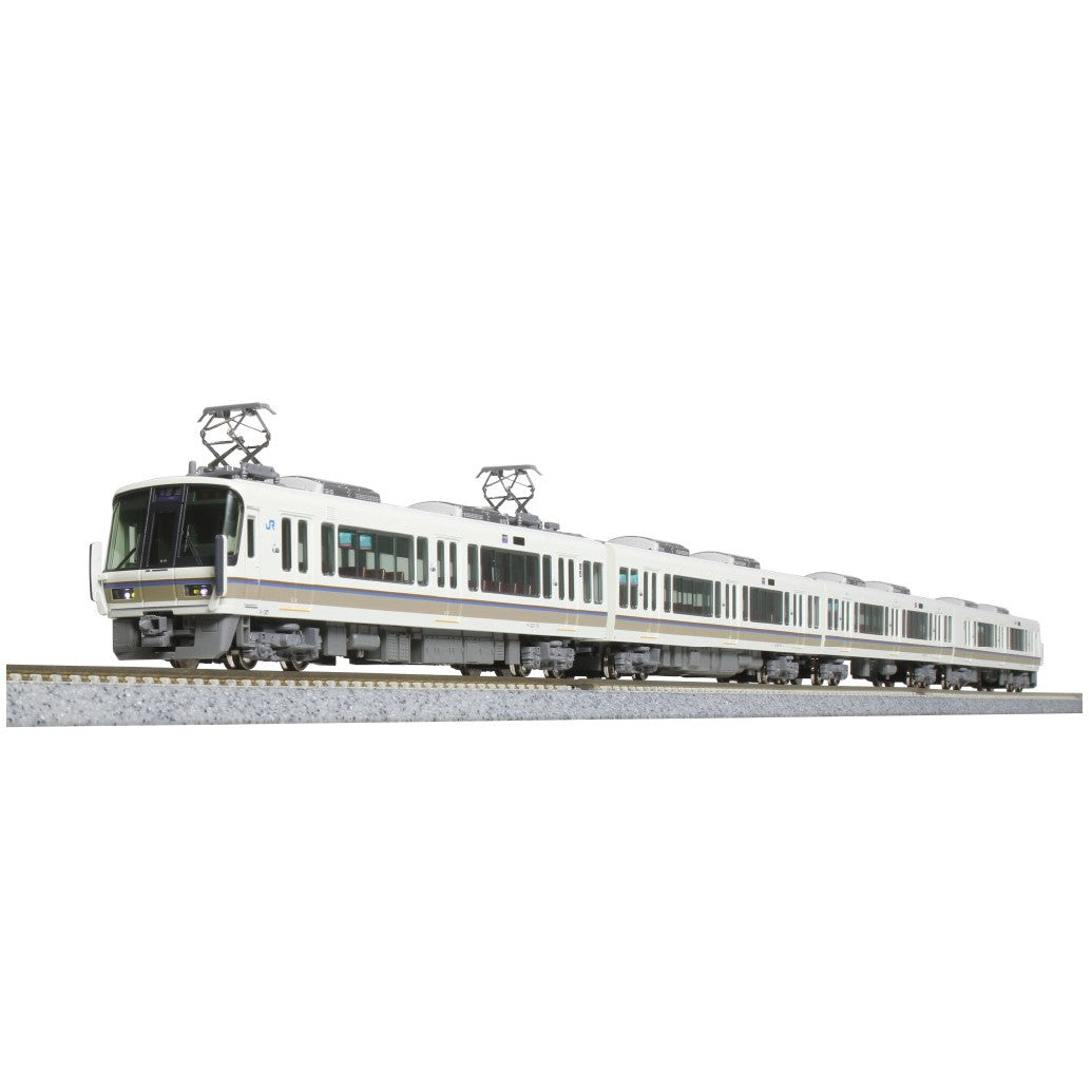 新品即納】[RWM]10-1581 221系リニューアル車 嵯峨野線(霜取りパンタ搭載編成) 4両セット(動力付き) Nゲージ 鉄道模型 KATO( カトー)