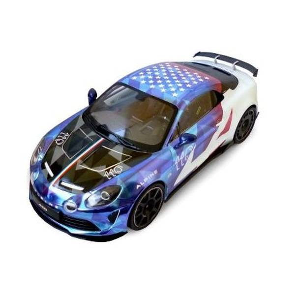 新品即納】[MDL]1/18 アルピーヌ A110 R U.S. Racing 2024 イリ