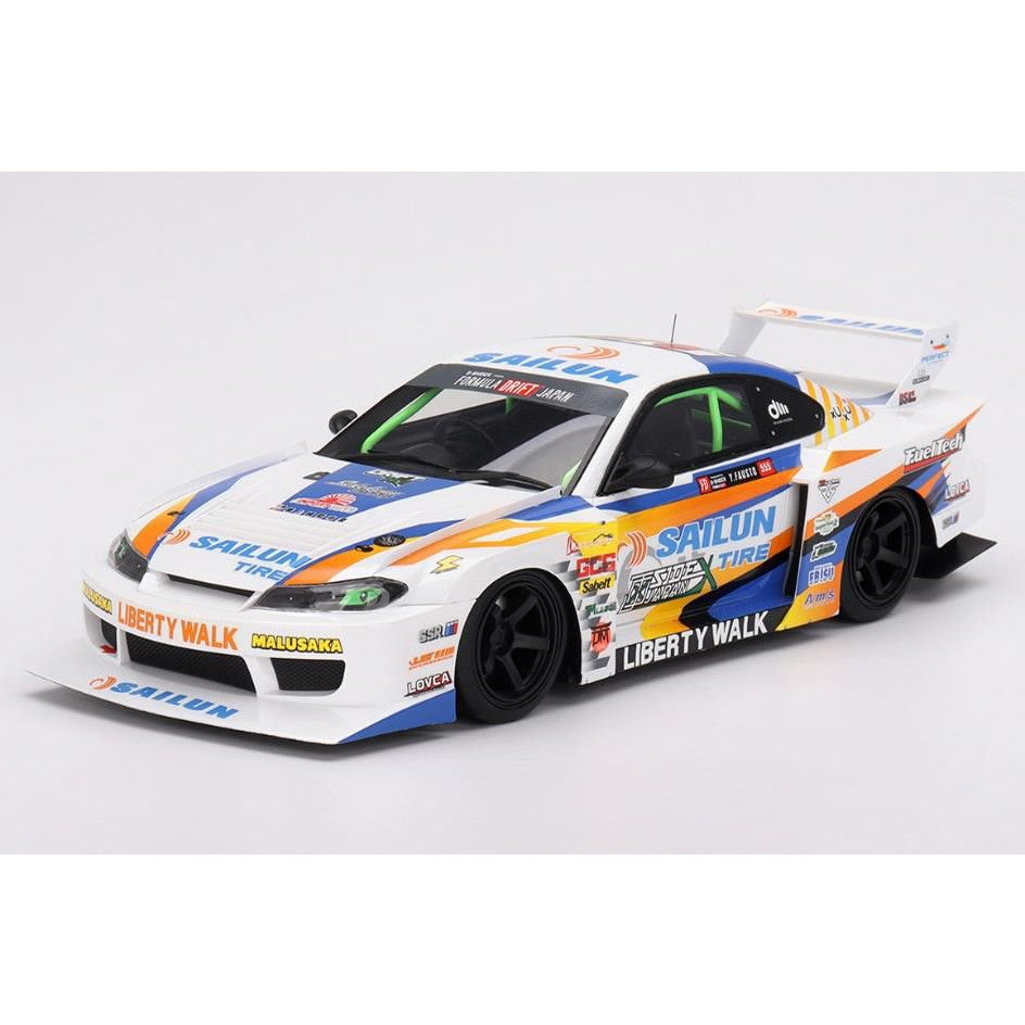 爆買い 英語 新品即納】[MDL]1/18 Nissan シルビア(S15) LB-Super Silhouette 乗用車