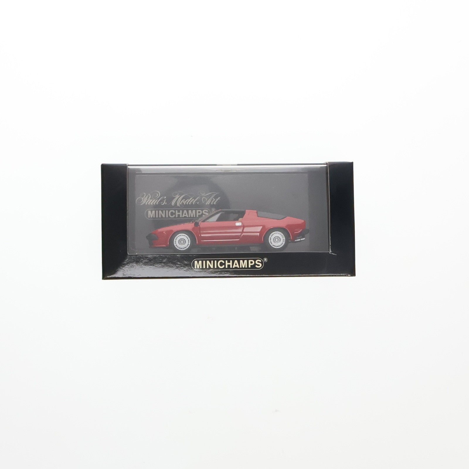 MINICHAMPS 1:43 Lamborghini Jalpa Rouge 1981 - Modèle De Collection
