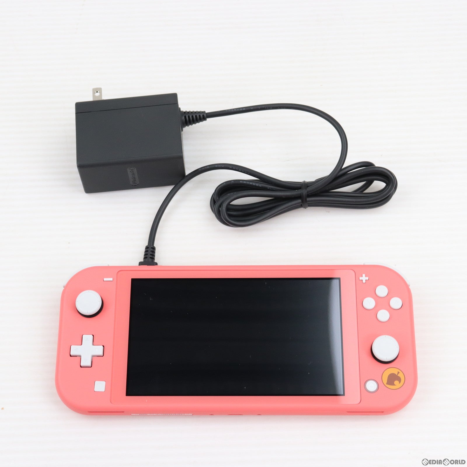 中古即納】[Switch](本体)(ソフト無し)Nintendo Switch Lite(ニンテンドースイッチライト) あつまれ どうぶつの森セット ～ しずえアロハ柄～(HDH-S-PBZGB)