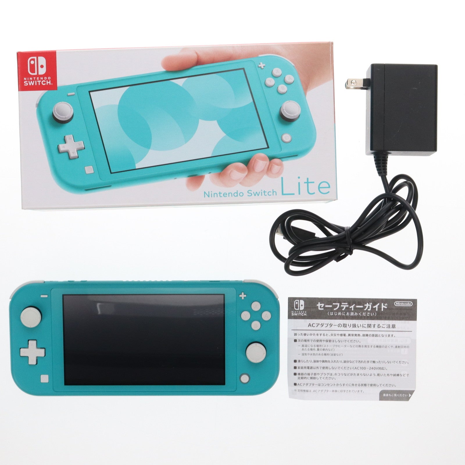 中古即納】[Switch](本体)Nintendo Switch Lite(ニンテンドースイッチライト) ターコイズ(HDH-S-BAZAA)