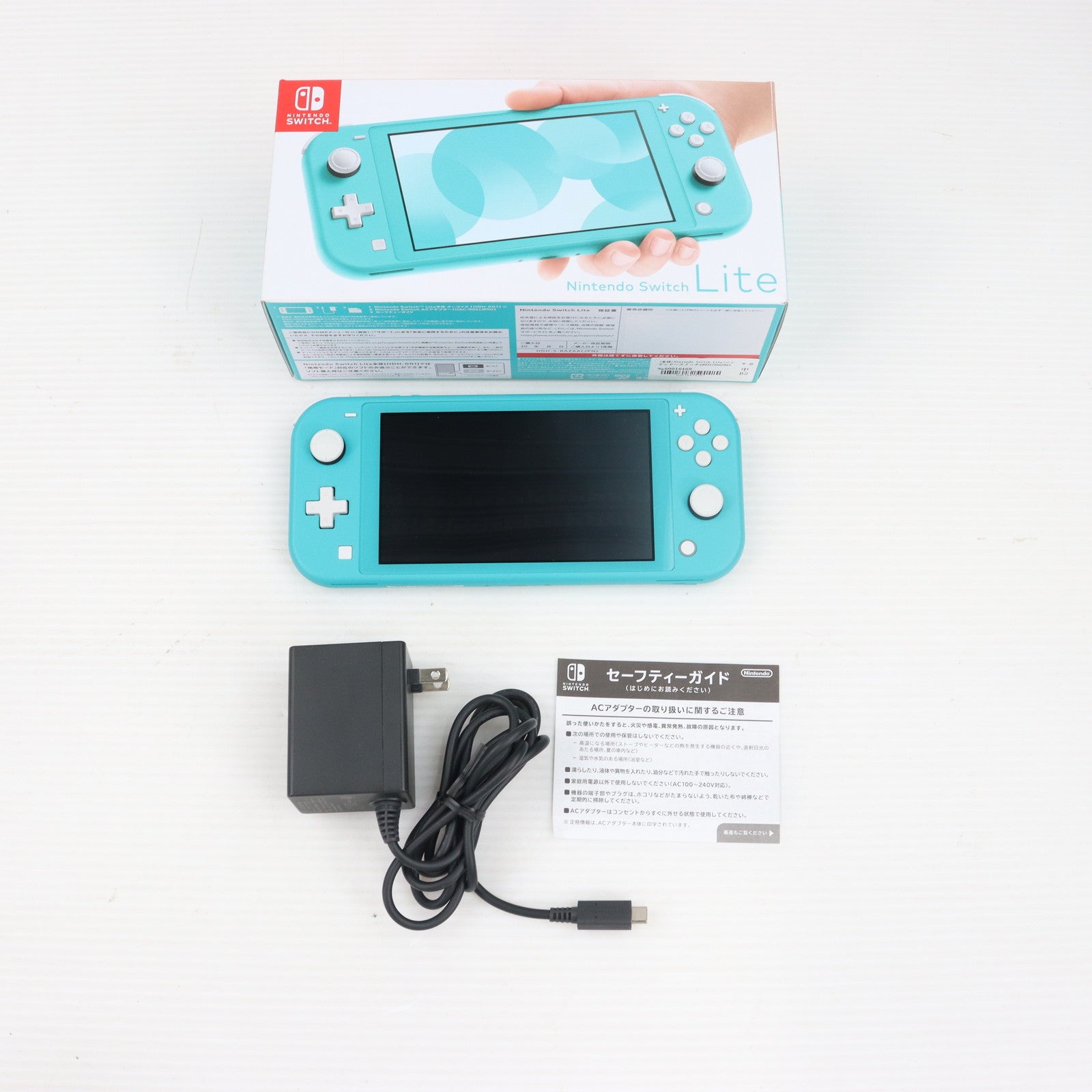 【中古即納】[本体][Switch] Nintendo Switch Lite(ニンテンドースイッチライト) ターコイズ(HDH-S-BAZAA)  (20190920)