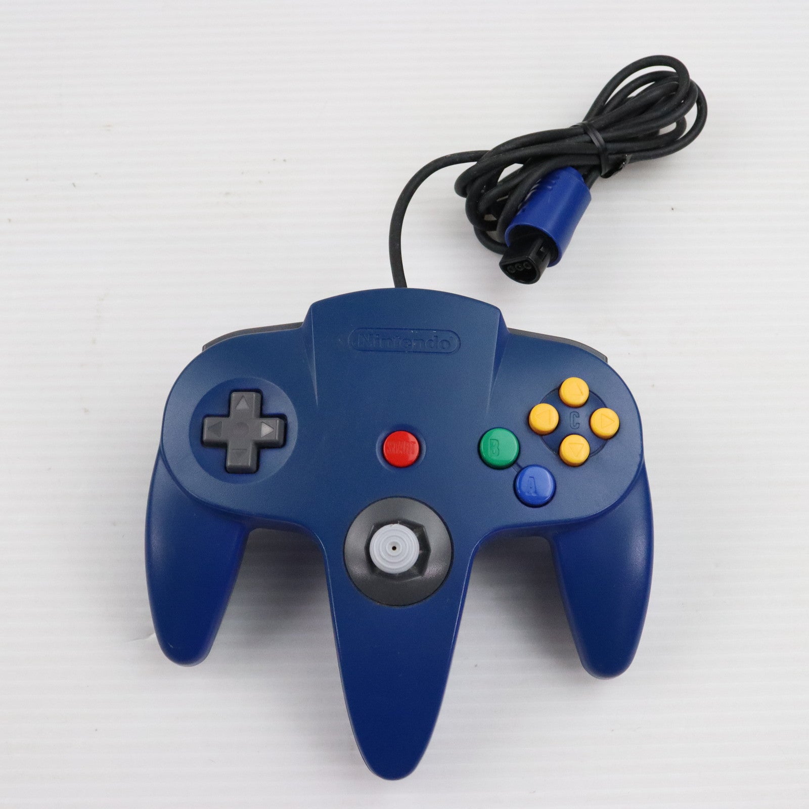 中古即納】[ACC][N64]NINTENDO64(ニンテンドウ64) コントローラ ブロス(ブルー) 任天堂(NUS-005-CB)