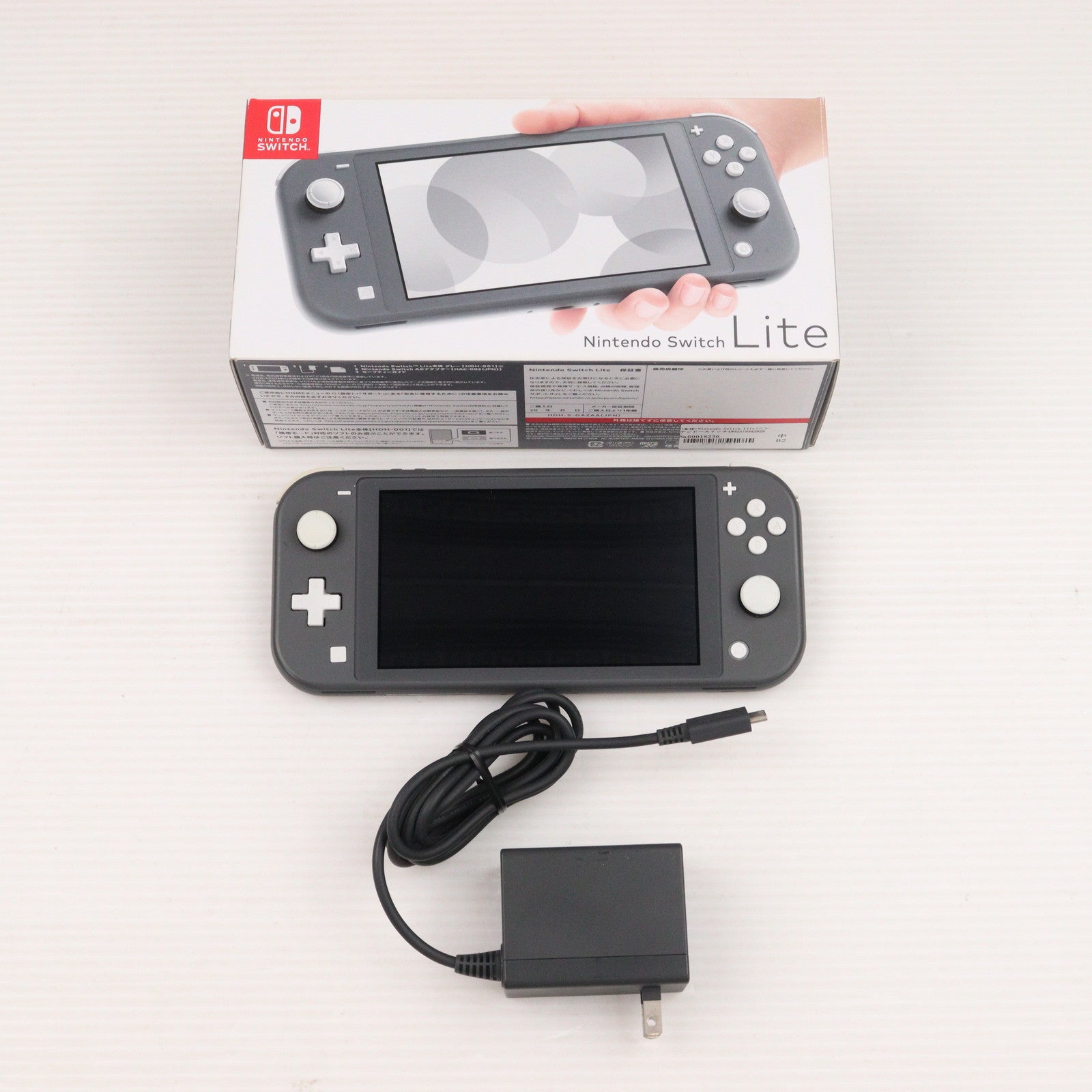 中古即納】[Switch](本体)Nintendo Switch Lite(ニンテンドースイッチライト) グレー(HDH-S-GAZAA)