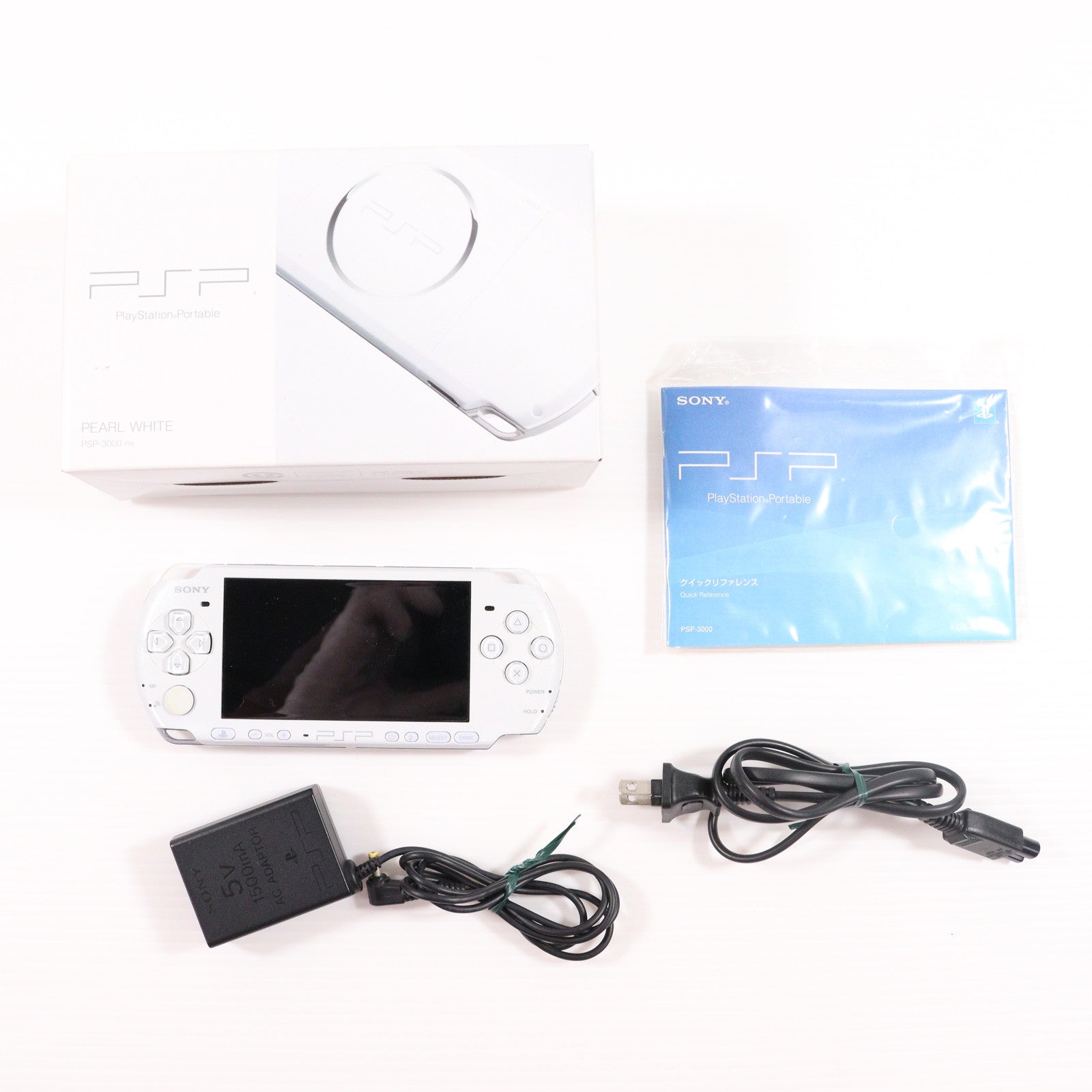 psp 3000 パールホワイト　本体 PSP3000 パールホワイト美品  | PSP「プレイステーション