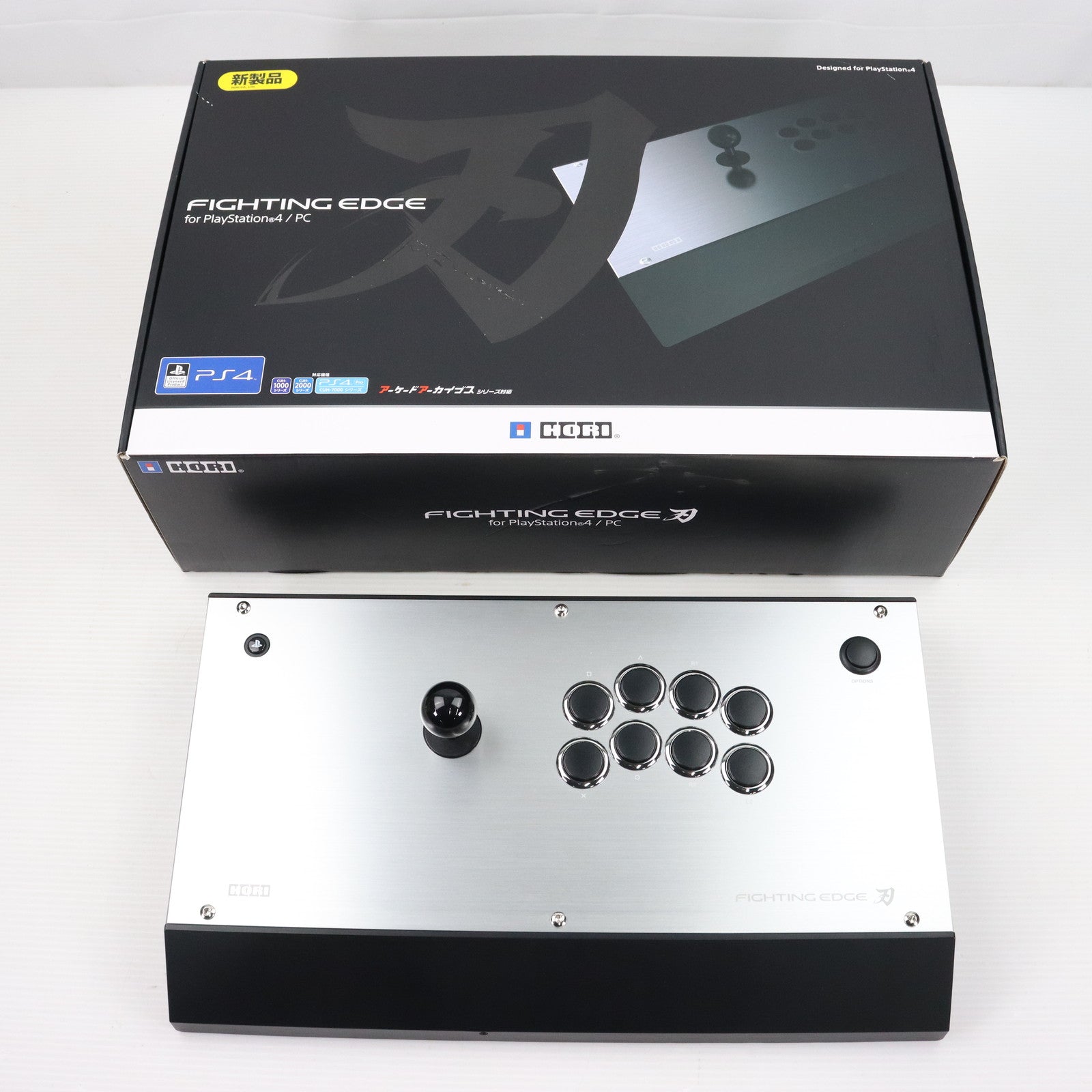 【中古即納】[ACC][PS4]ファイティングエッジ刃 for PlayStation4/PC HORI(PS4-098)(20180125)