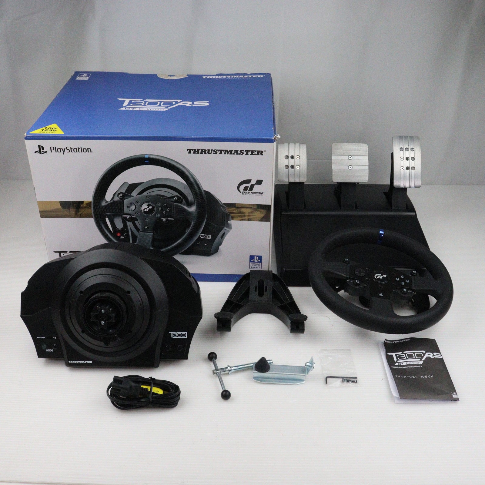 【中古即納】[ACC][PS4]THRUSTMASTER(スラストマスター) T300RS GT Edition ソニーライセンス商品  Thrustmaster(4160687)(20170127)