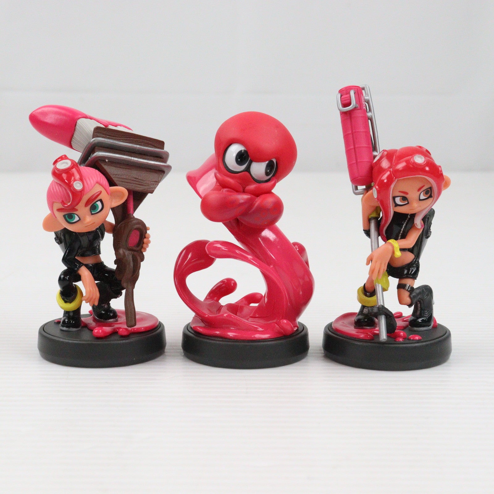 中古即納】[ACC][Switch]amiibo(アミーボ) トリプルセット(タコガール/タコ/タコボーイ) スプラトゥーンシリーズ  任天堂(NVL-E-AE3E)