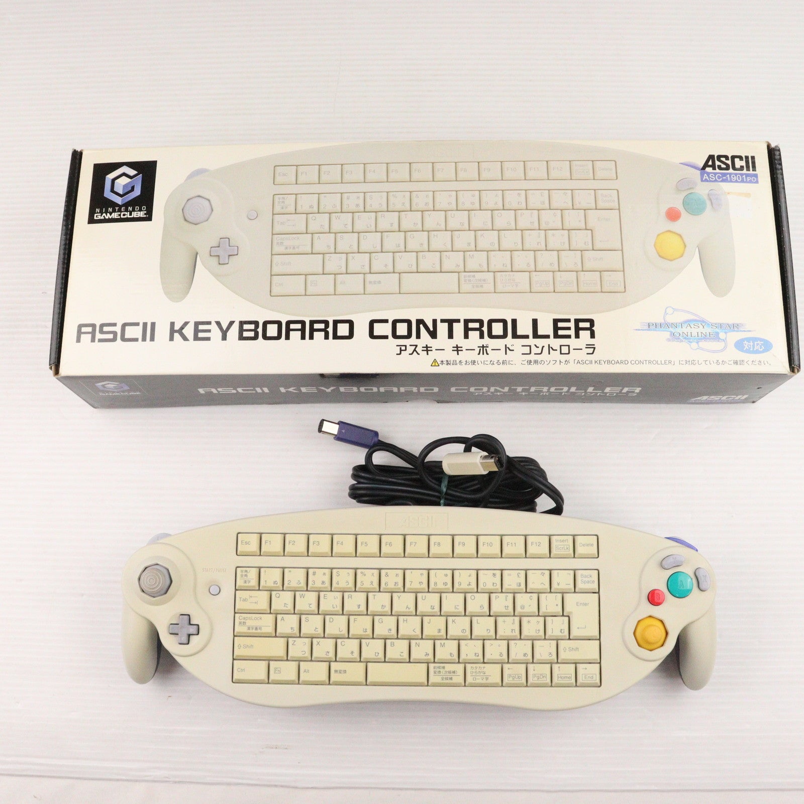 中古即納】[ACC][GC]ゲームキューブ用 アスキー キーボード