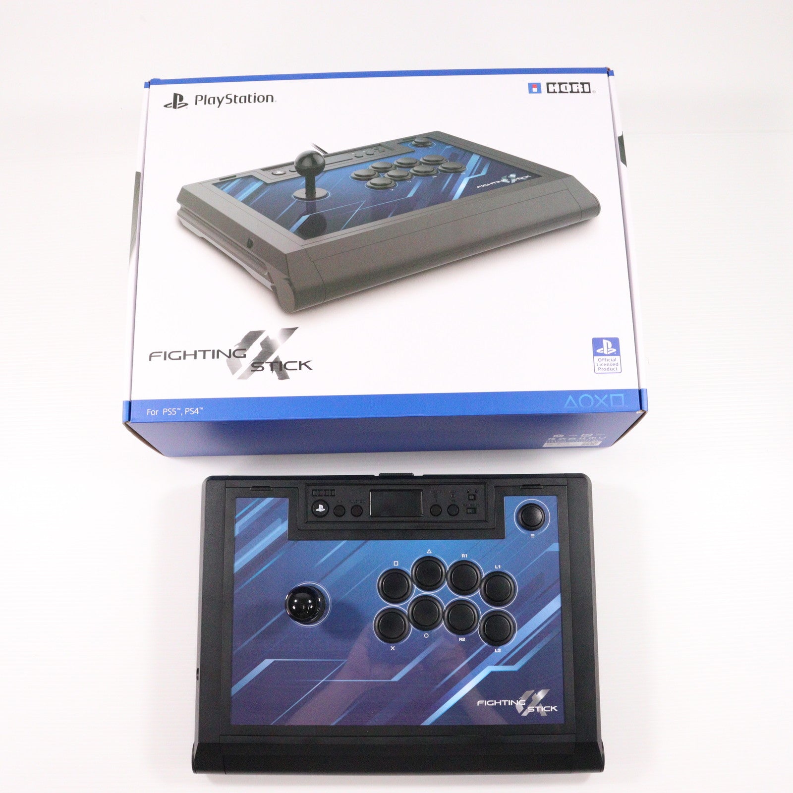 ホリ ファイティングスティックα for PS5 PS4 PC SPF-013（中古