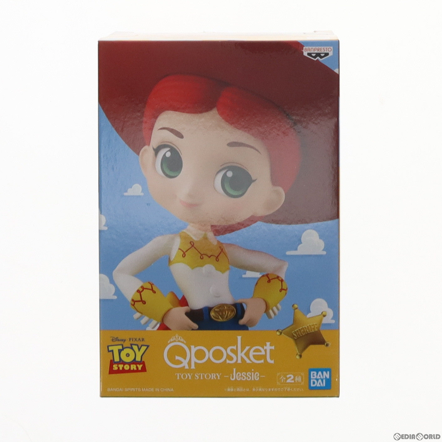 中古即納】[FIG]ジェシー(A 服装濃) Q posket TOY STORY -Jessie- トイ・ストーリー フィギュア プライズ バンプレスト