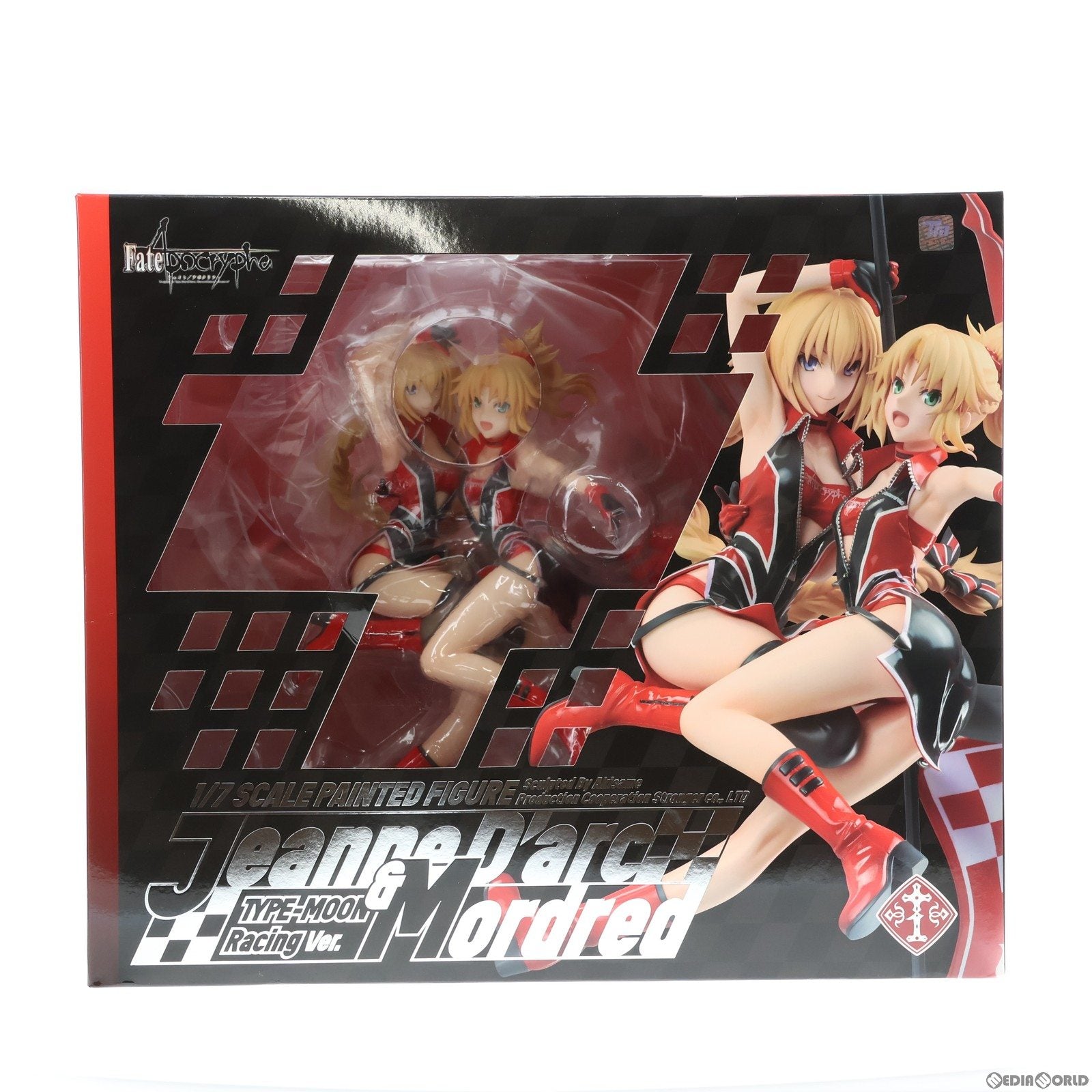 【中古即納】[FIG]プラスワンオンラインショップ限定 ジャンヌ・ダルク&モードレッド TYPE-MOON Racing ver.  Fate/Apocrypha(フェイト/アポクリファ) 1/7 完成品 フィギュア 東京フィギュア/プラスワン(20200531)