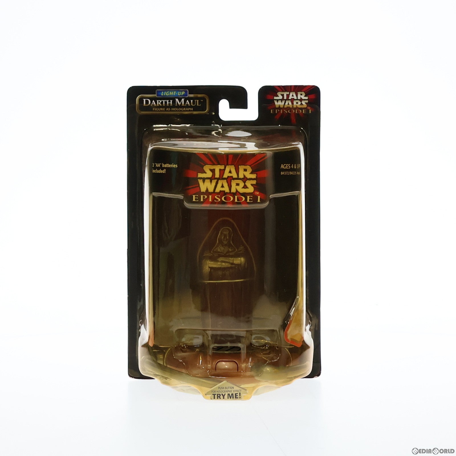 中古即納】[FIG]ライトアップ ダース・モール スター・ウォーズ エピソード1 ホログラフ フィギュア STAR WARS 完成品 トミー