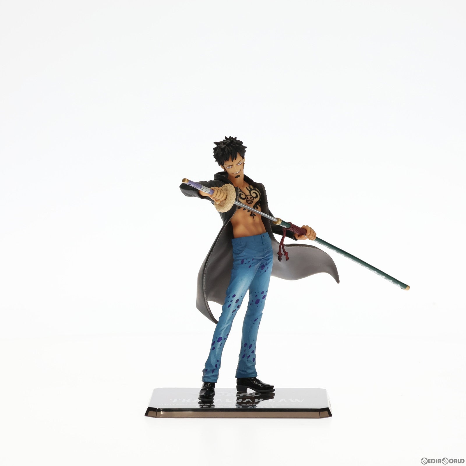 【中古即納】[FIG] フィギュアーツZERO トラファルガー・ロー -ドレスローザ編- ONE PIECE(ワンピース) 完成品 フィギュア  バンダイ(20141213)