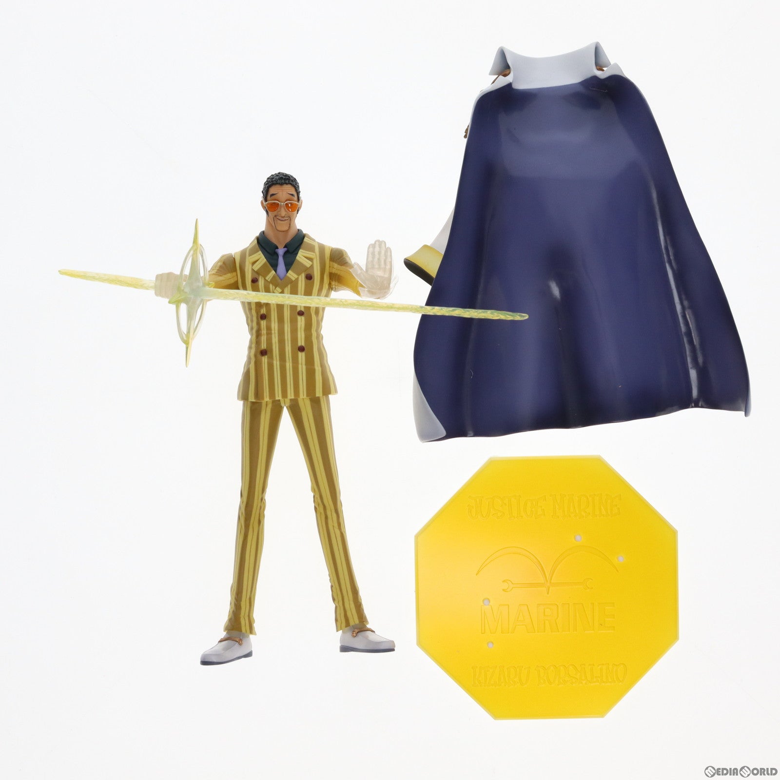 【中古即納】[FIG]Portrait.Of.Pirates P.O.P NEO-DX 海軍本部大将 黄猿(ボルサリーノ) ONE  PIECE(ワンピース) 完成品 フィギュア メガハウス(20120129)