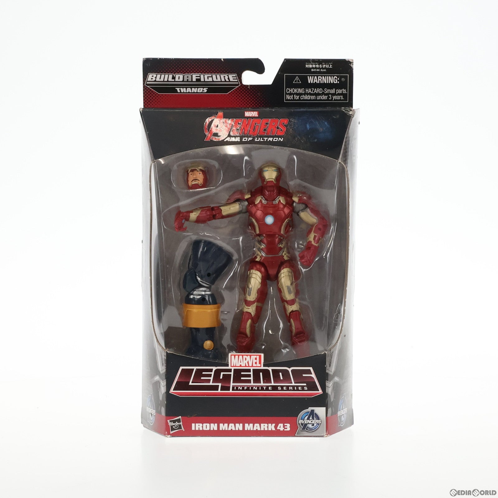 中古即納】[FIG]6インチレジェンド アベンジャーズ シリーズ2.0 #01 アイアンマン・マーク43(映画『アベンジャーズ/エイジ・オブ・ウルトロン』版  マーベル・コミック 完成品 アクションフィギュア ハズブロ/ホットトイズ